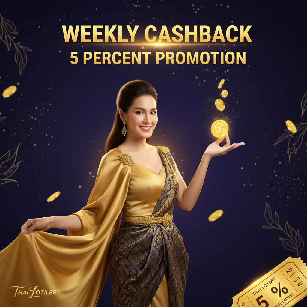 โปรโมชันหวยออนไลน์คืนยอดเสีย 5% ทุกสัปดาห์